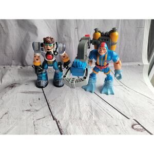 Mattel rescue heroes lot 2 Gil Gripper Matt Medic 1998 2002
